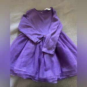 Used HM purple tutu dress